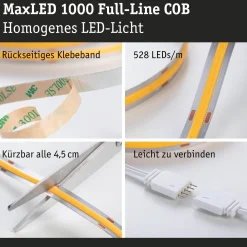 MaxLED 1000 LED Strip - Basisset 1,5m Tageslichtweiß