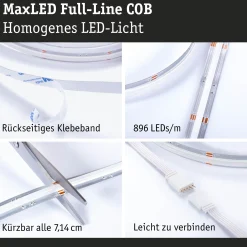 MaxLED 500 LED Strip - Einzelstrip 2,5m RGBW