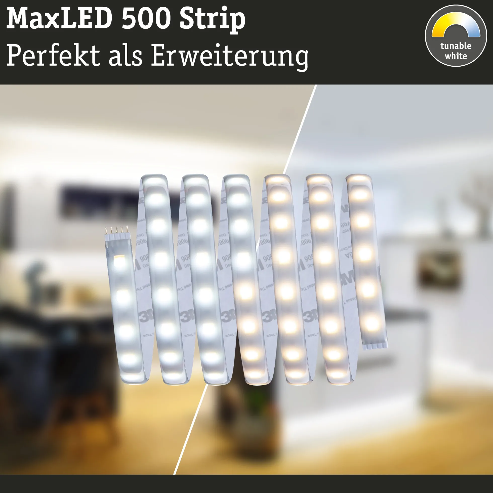 MaxLED 500 LED Strip - Erweiterung 2,5m Tunable White