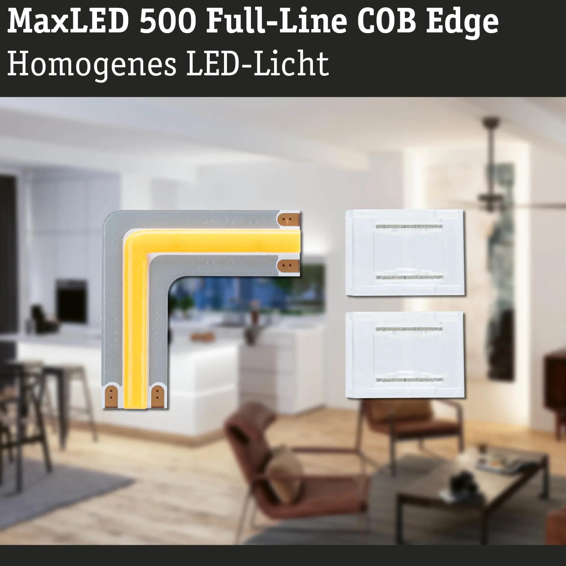 MaxLED 500 LED Strip - Erweiterung COB Ecke 90 ° Tunable White