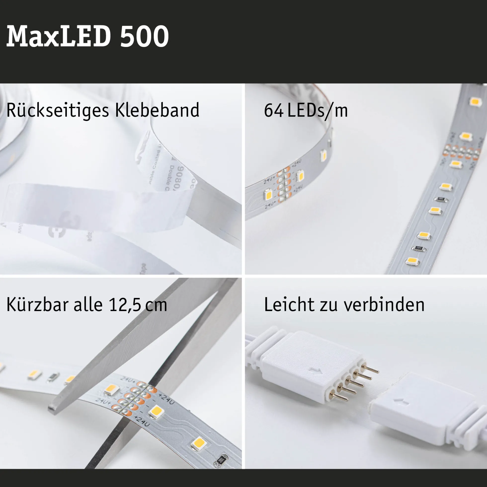 MaxLED 500 LED Strip - Erweiterung 1m