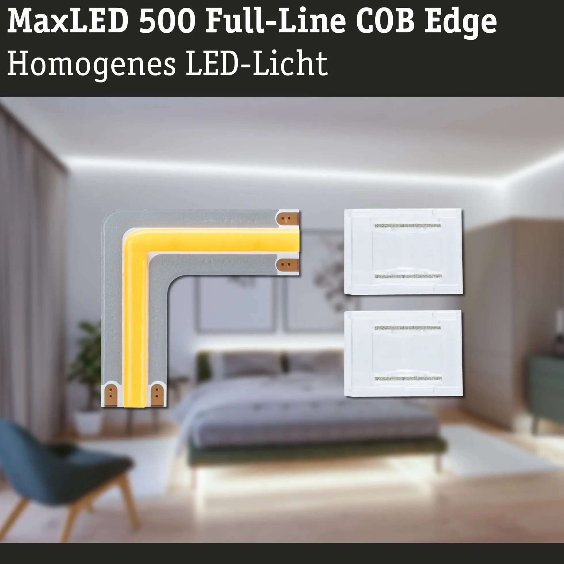 MaxLED 500 LED Strip - Erweiterung COB Ecke 90° Tageslichtweiß