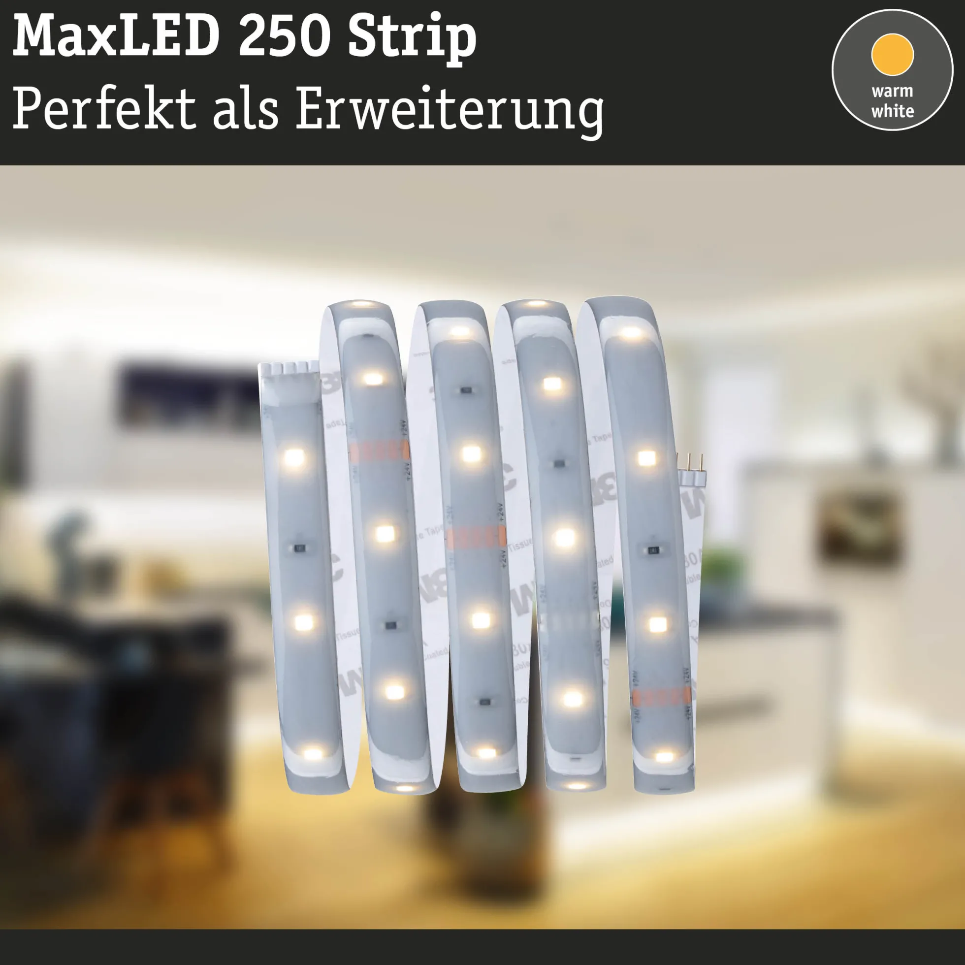 MaxLED 250 LED Strip - Erweiterung 1m 2700K