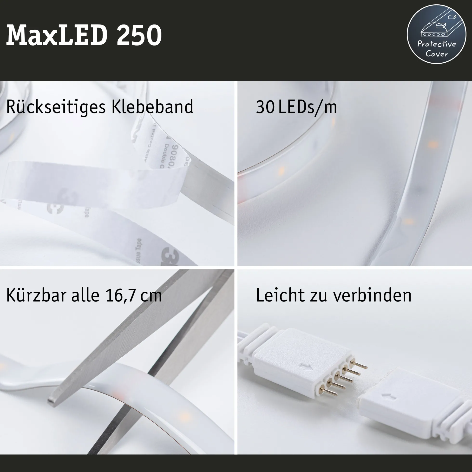MaxLED 250 LED Strip - Erweiterung 1m 2700K