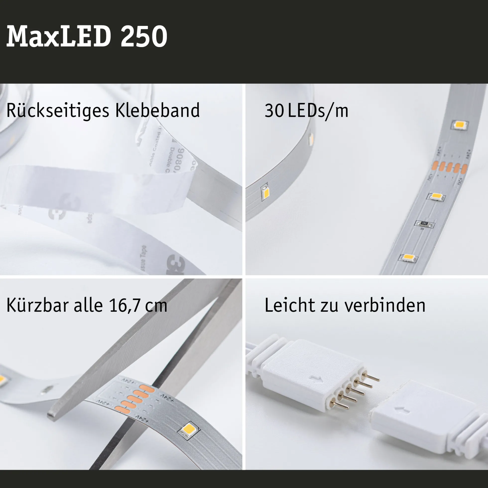 MaxLED 250 LED Strip - Erweiterung 2,5m Tunable White