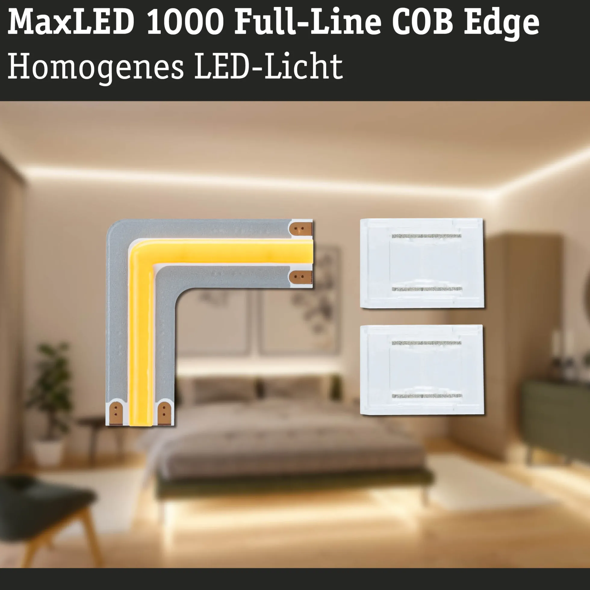 MaxLED 1000 LED Strip - 0,03m Warmweiß