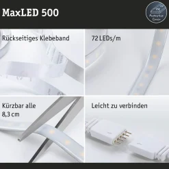 MaxLED 500 LED Strip Smart Home Zigbee 3.0 - Basisset 3m RGBW