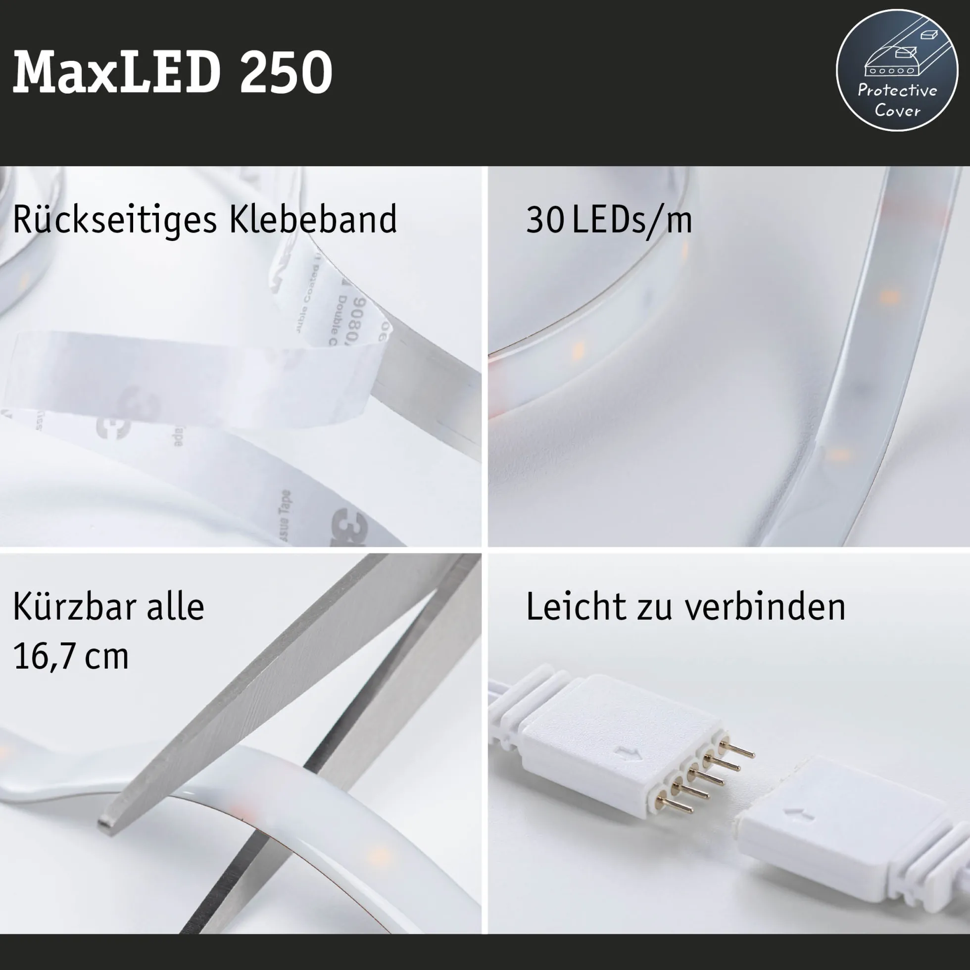 MaxLED 250 LED Strip Smart Home Zigbee 3.0 - Basisset Basisset 5m Tunable White