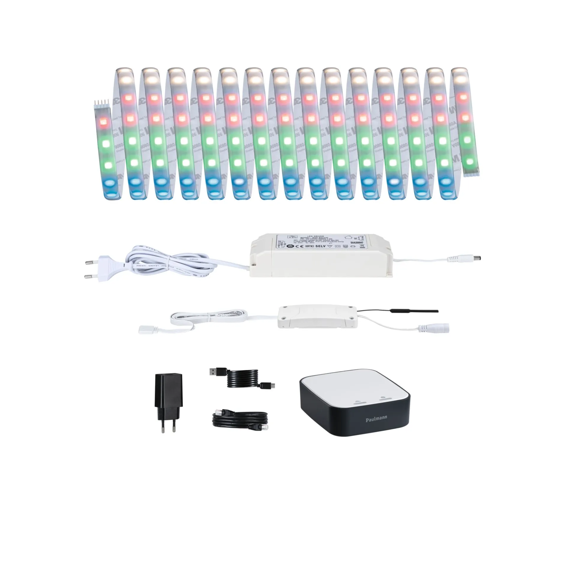 MaxLED 500 Preisattraktives Starterset Zigbee 3.0 - Smart Home smik Gateway + LED Strip RGBW Basisset