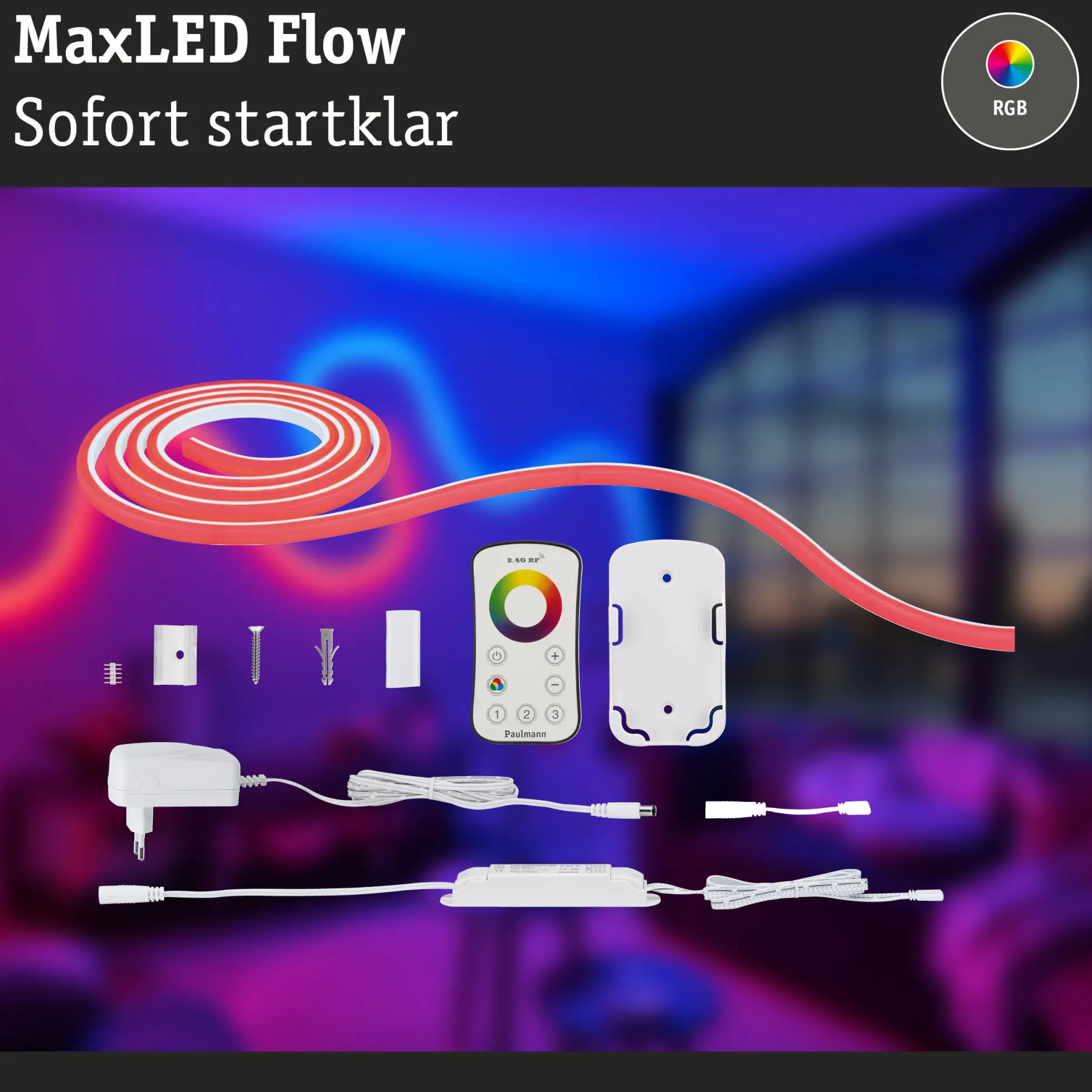 MaxLED Flow LED Strip - Basisset RGB