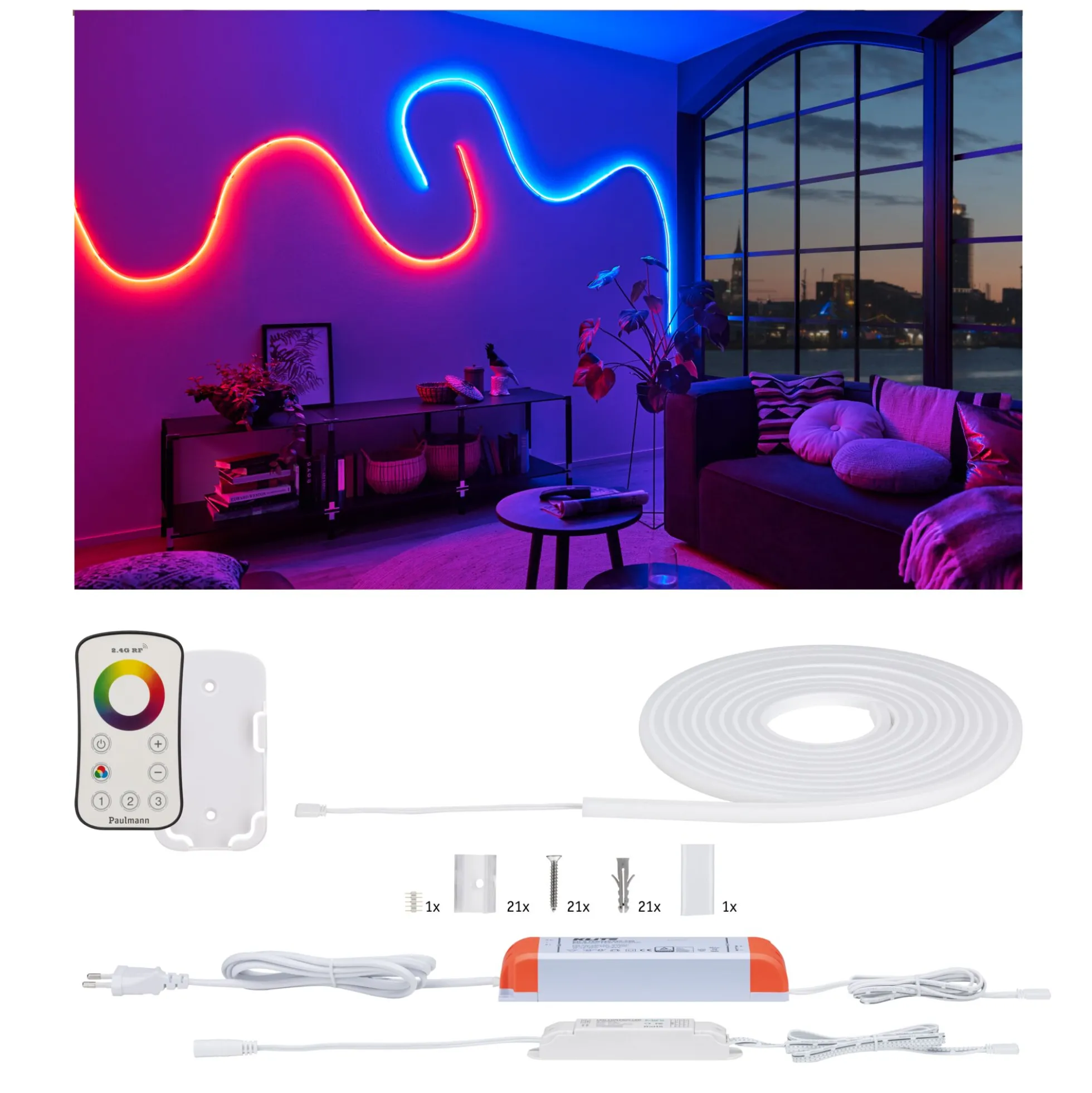 MaxLED Flow LED Strip - Basisset RGB