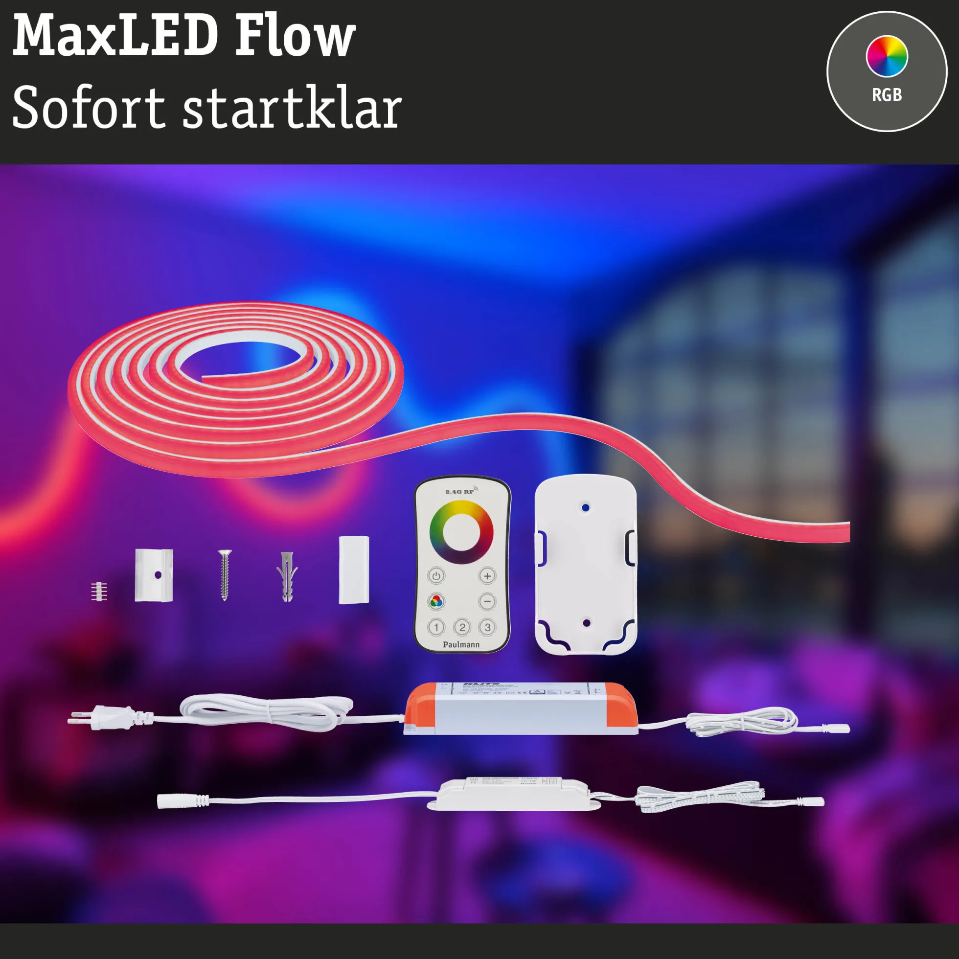 MaxLED Flow LED Strip - Basisset RGB