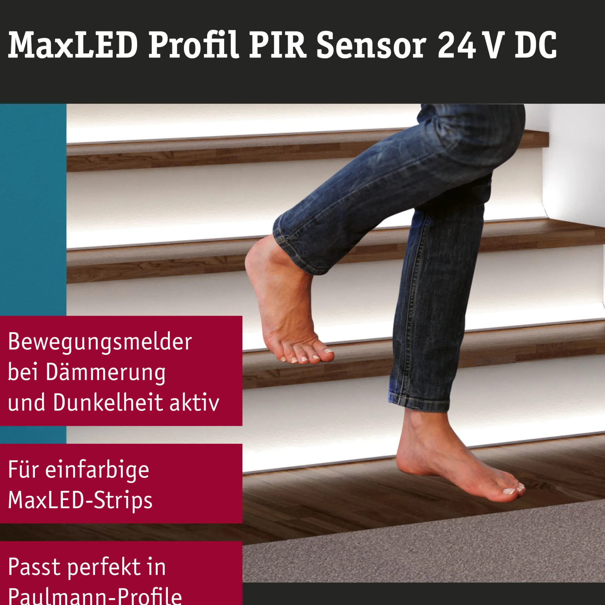 MaxLED Zubehör Steuerung - Funk-Touchschalter für Profile
