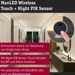 MaxLED Zubehör Steuerung - Erweiterung Funk-Touchschalter