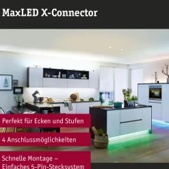 MaxLED Zubehör Verbinder - X-Stück