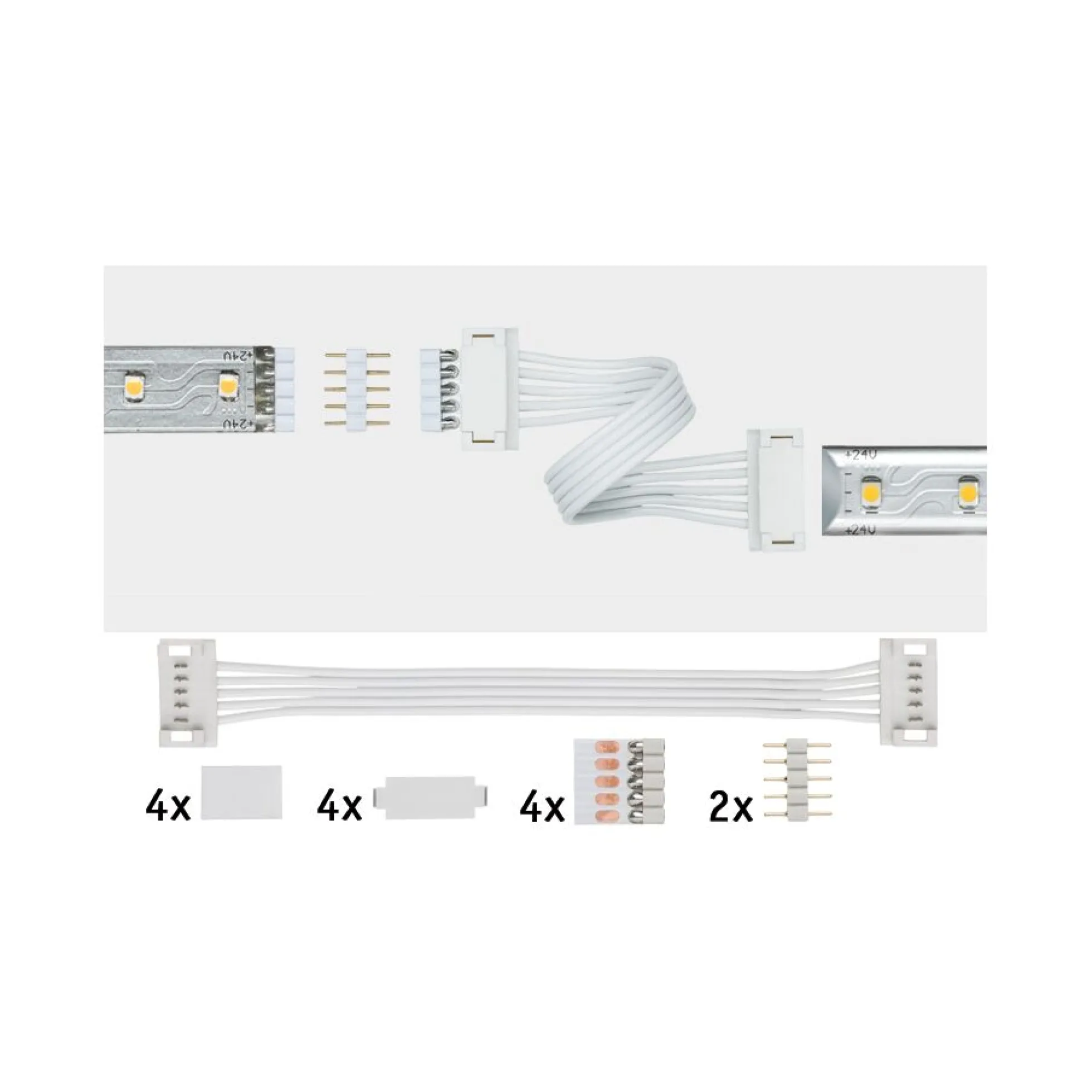MaxLED Zubehör Verbinder - 2er-Set Universal-Verbinder