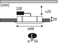 Möbeleinbauleuchten - Micro Line Structure