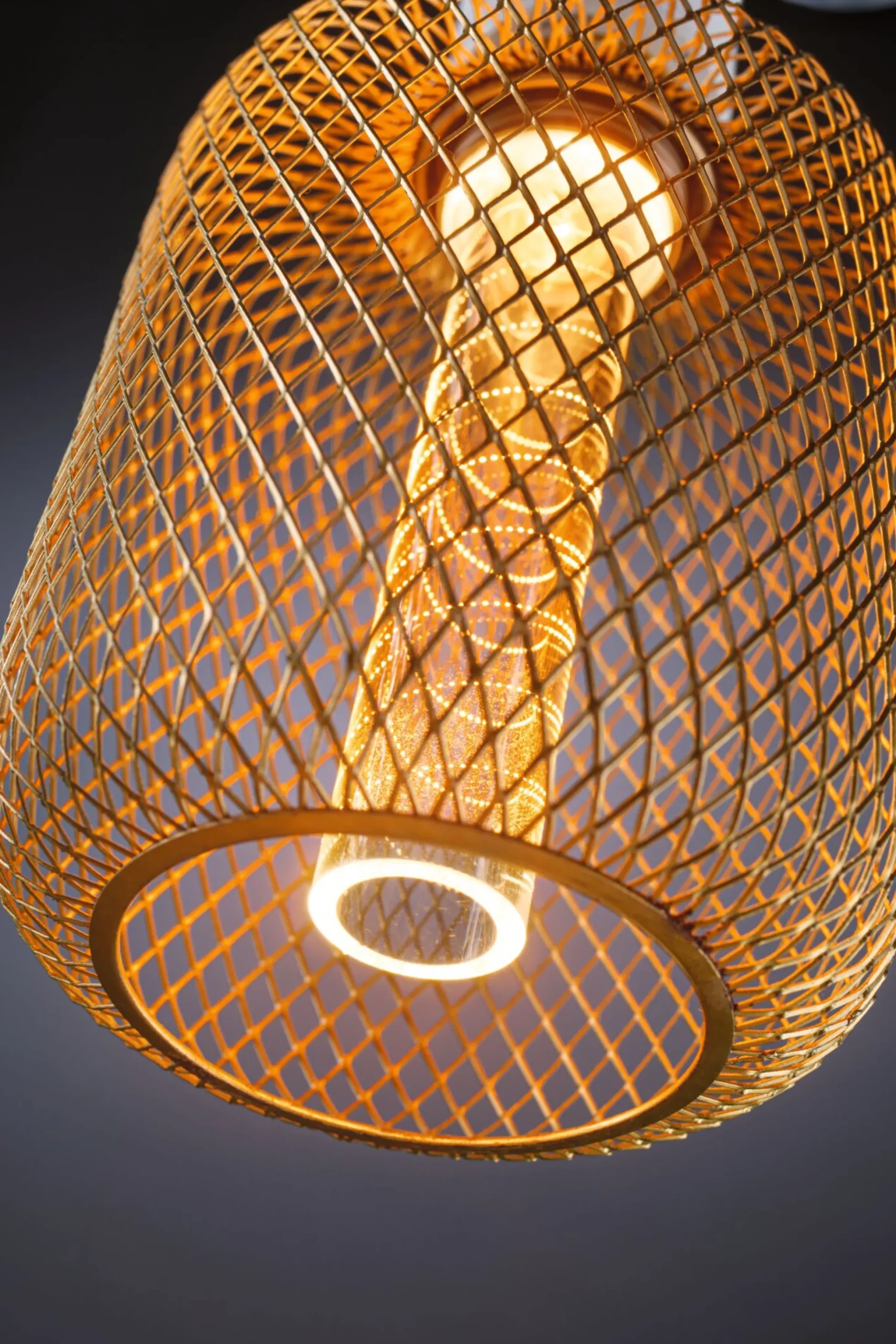 Metallic Glow Standard 230V - LED Leuchtmittel Zyl Spiral