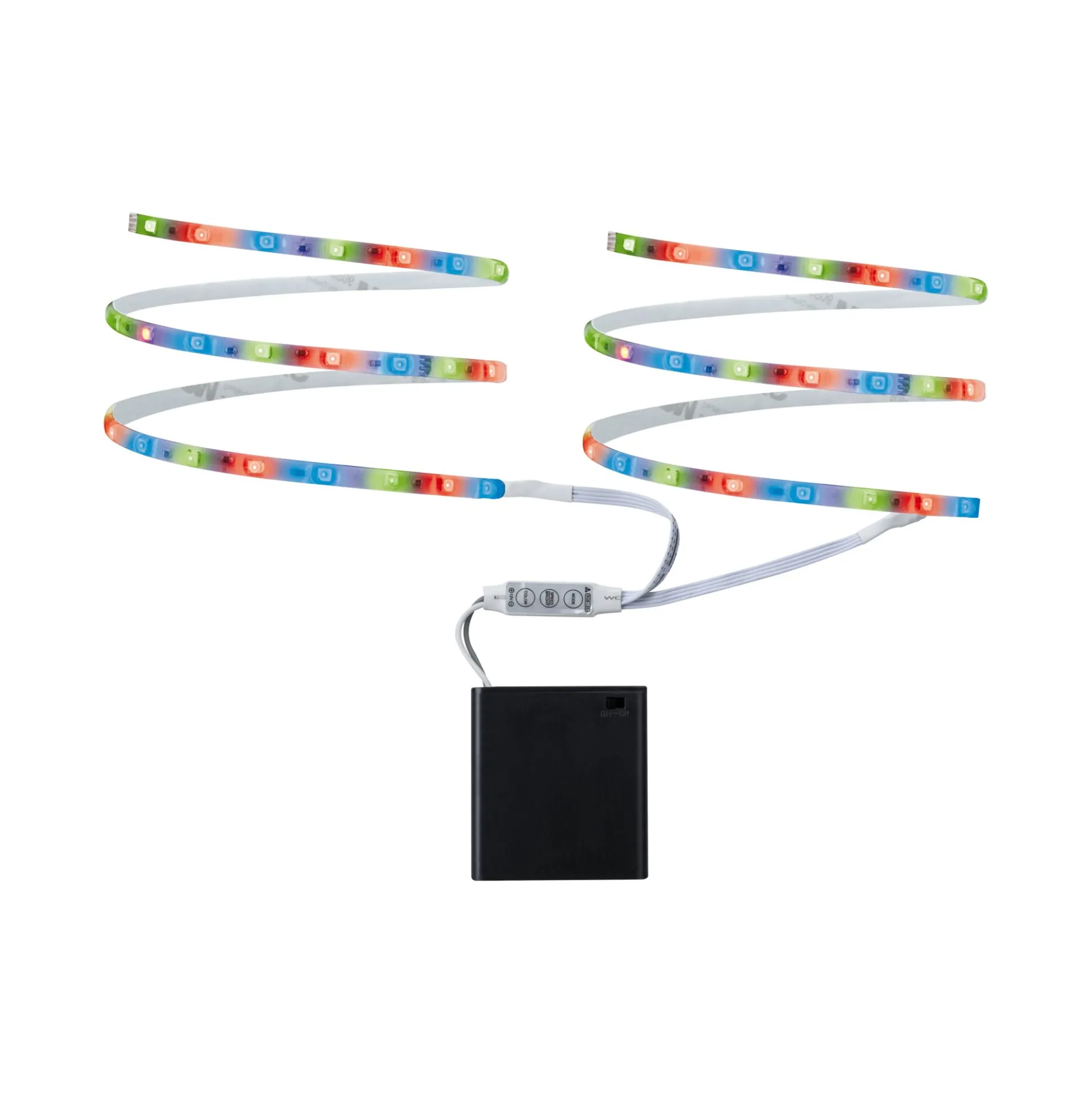 Mobil Strip - Mobil Strip 2x 0,8m beschichtet 2x1,2W 35lm/m 60 LEDs/m RGB