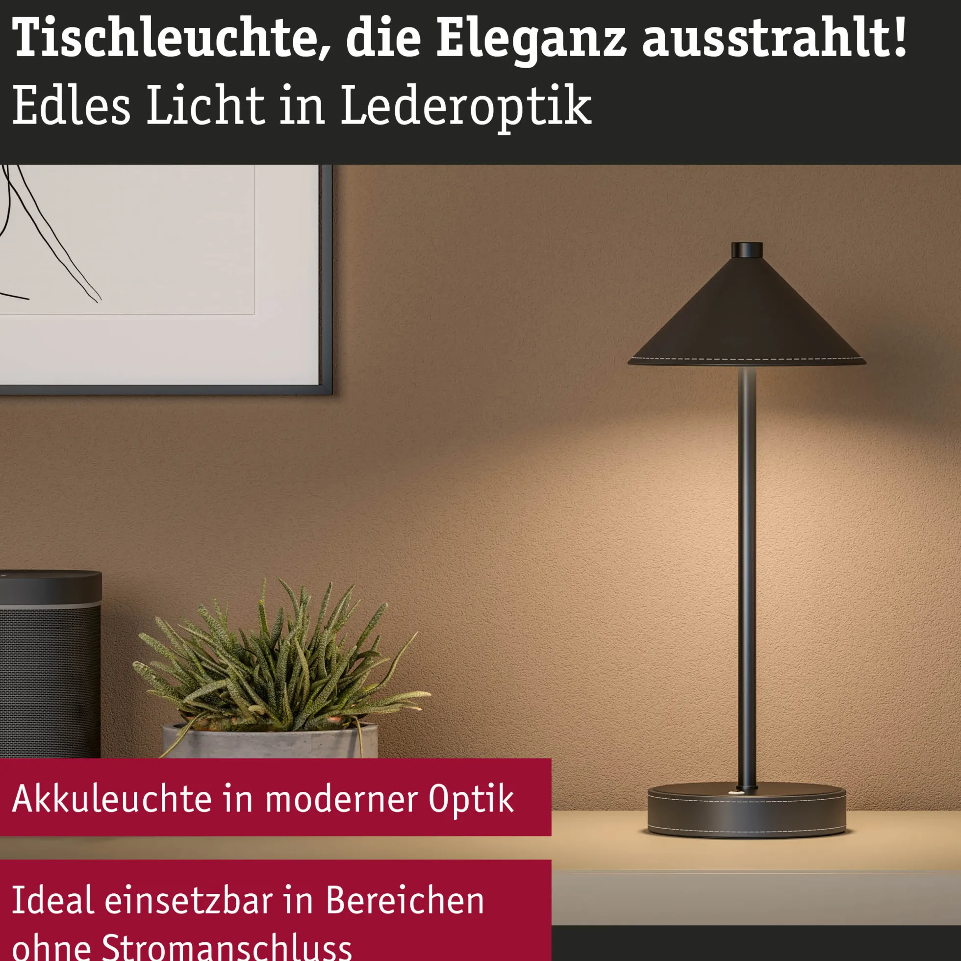Mobile Tischleuchte - Pellini