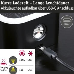 Mobile Tischleuchte - Varia