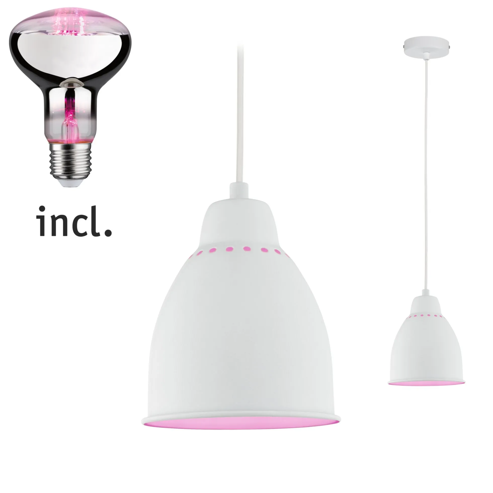 Neordic Set - Pendelleuchte Hilla + LED Reflektor E27