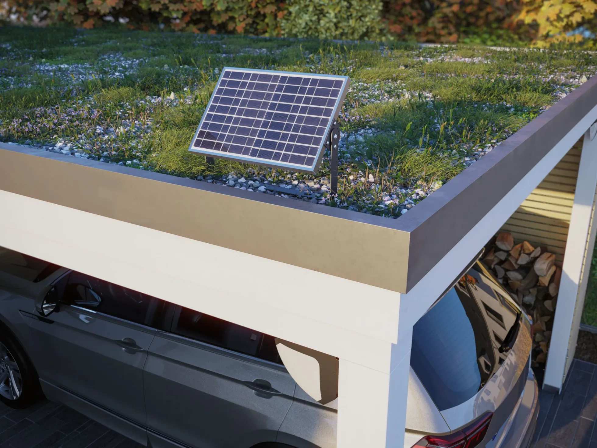 Park + Light Einspeisung - Solarmodul max. 10W