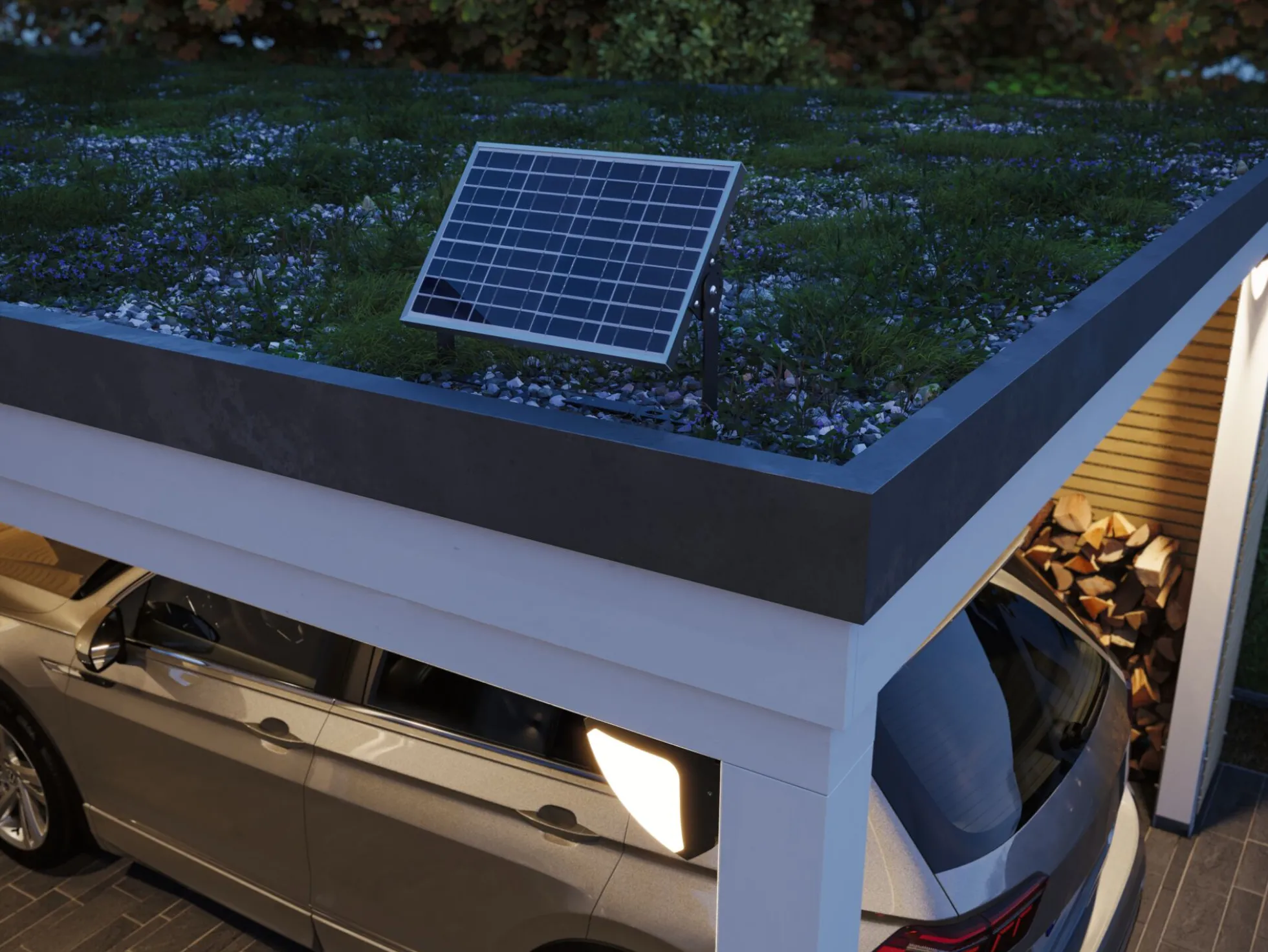 Park + Light Einspeisung - Solarmodul max. 10W