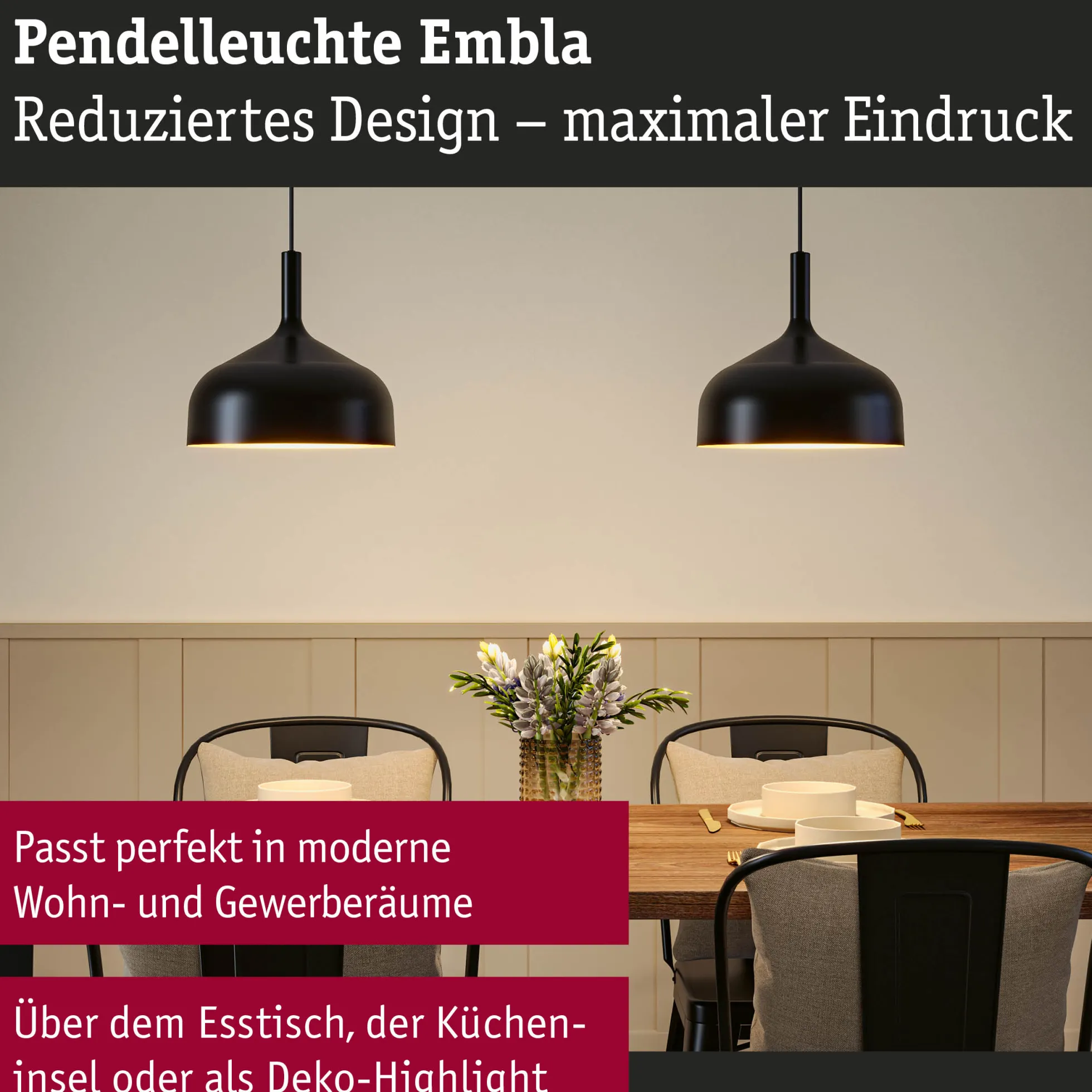 Pendelleuchte - Embla II