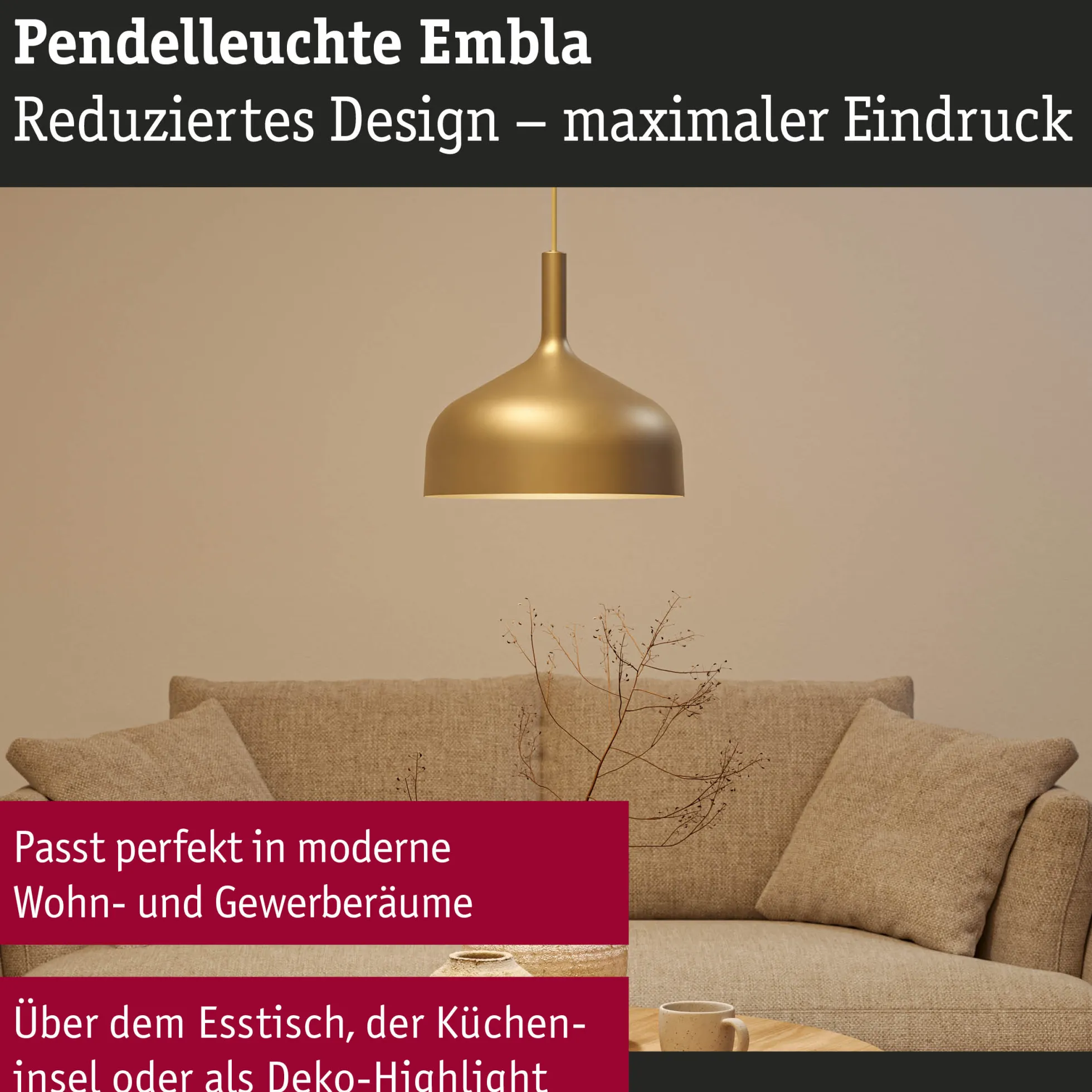 Pendelleuchte - Embla II