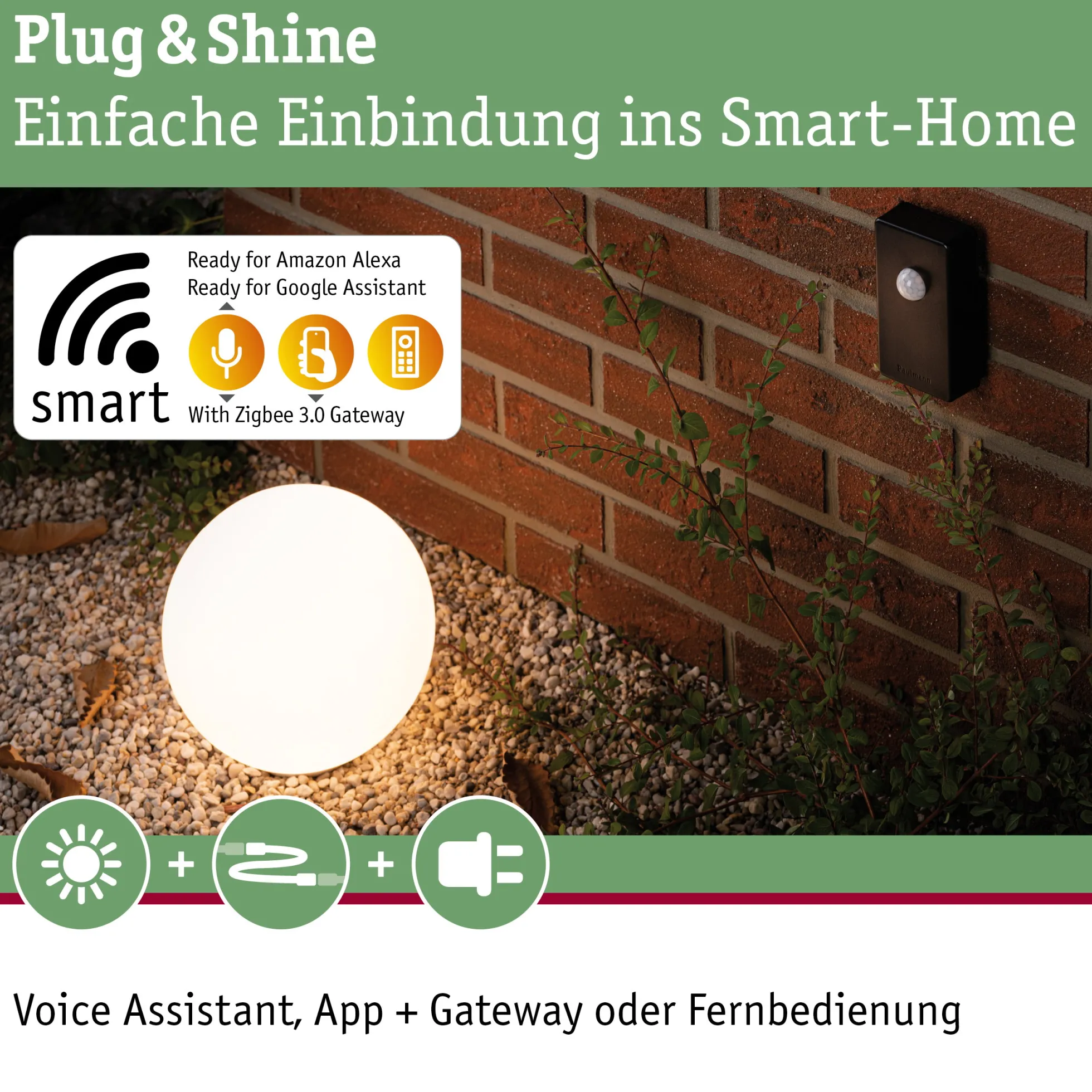 Plug & Shine Controller Smart Home Zigbee 3.0 - Plug & Shine Controller Smart Home Zigbee 3.0 24V max. 75W Schwarz