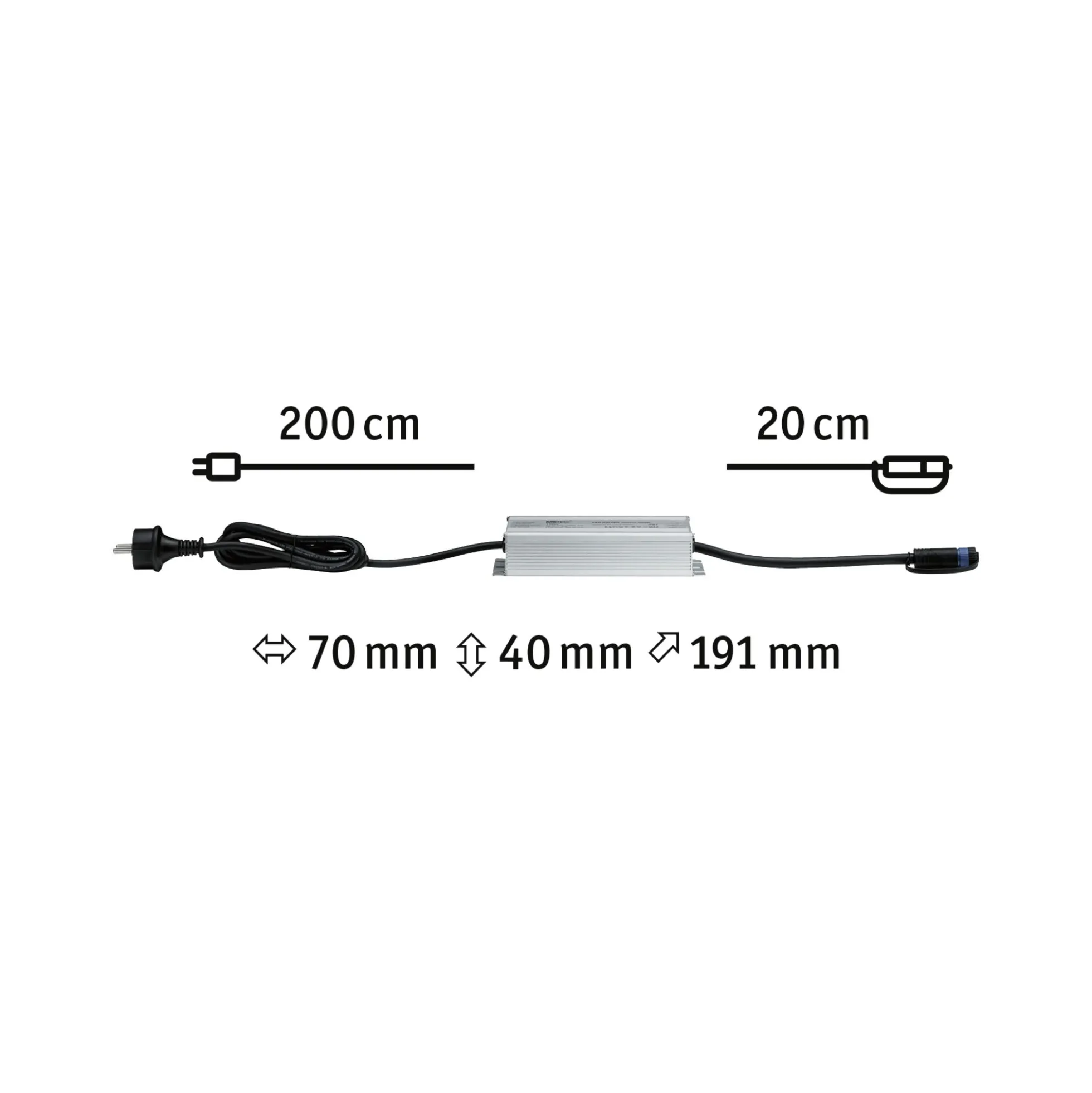 Plug & Shine Einspeisung - 230/24V DC