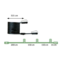 Plug & Shine Kabel - 5m 4 Ausgänge