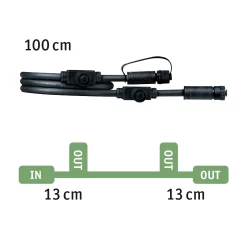 Plug & Shine Kabel - 1m 3 Ausgänge