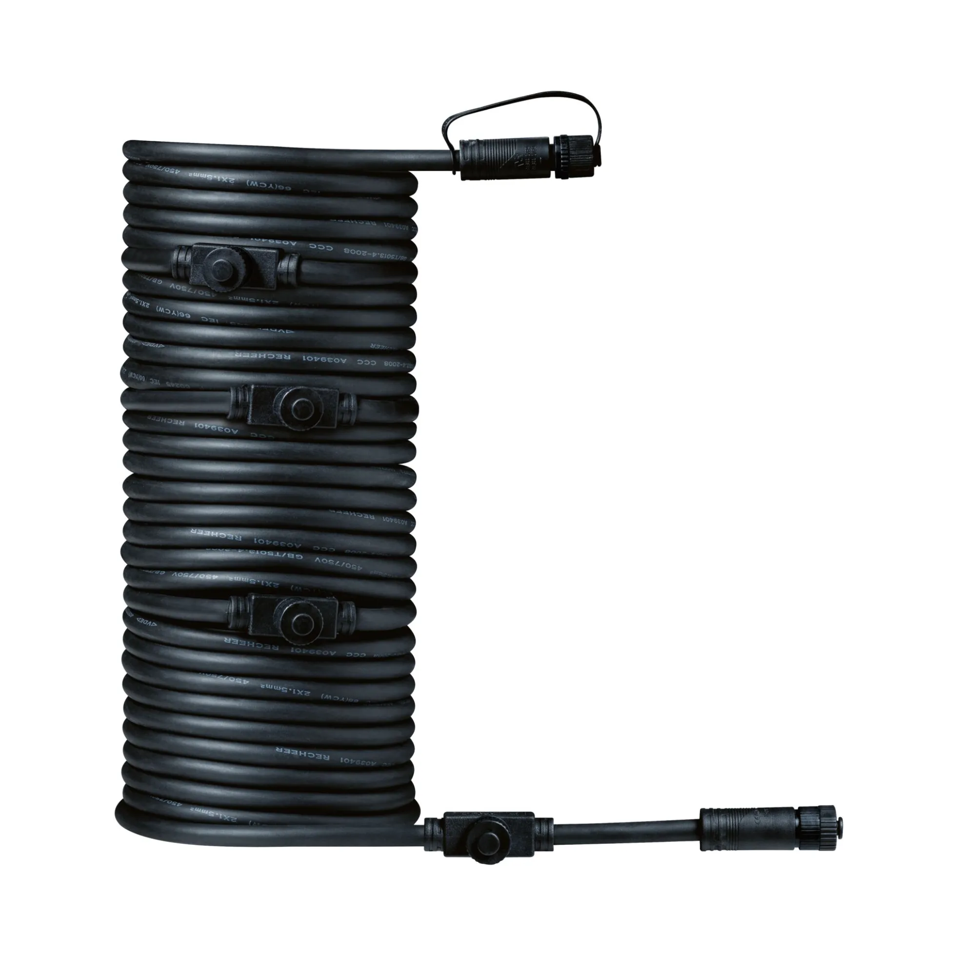 Plug & Shine Kabel - 10m 5 Ausgänge