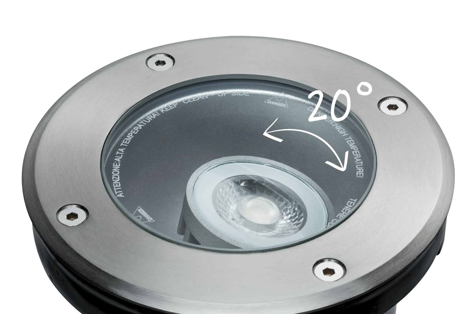 Plug & Shine LED Bodeneinbauleuchte - Floor Einzelspot