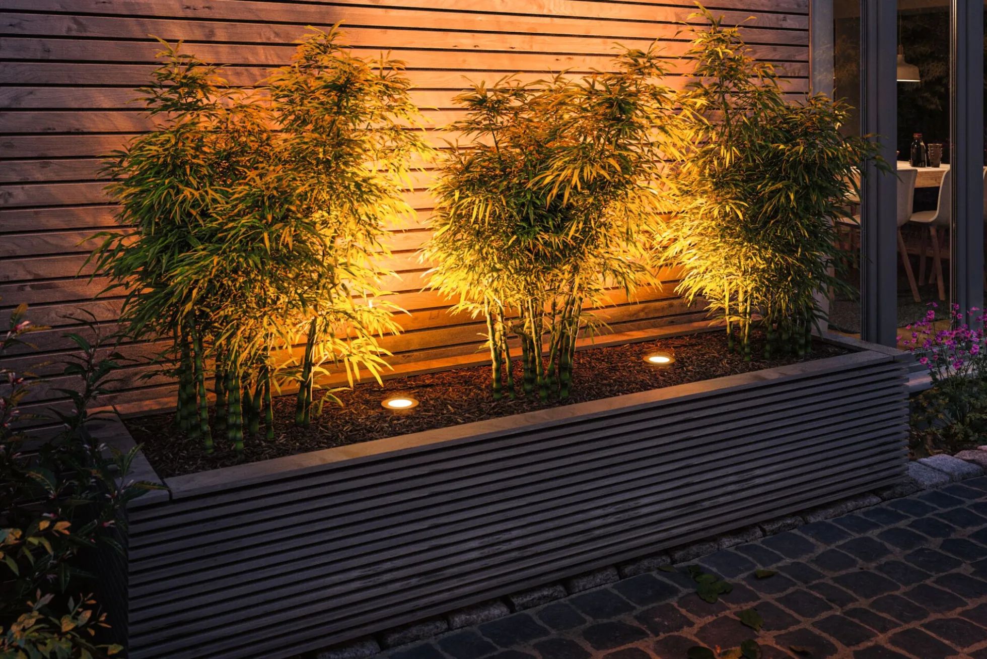 Plug & Shine LED Bodeneinbauleuchte - Floor Basisset insektenfreundlich