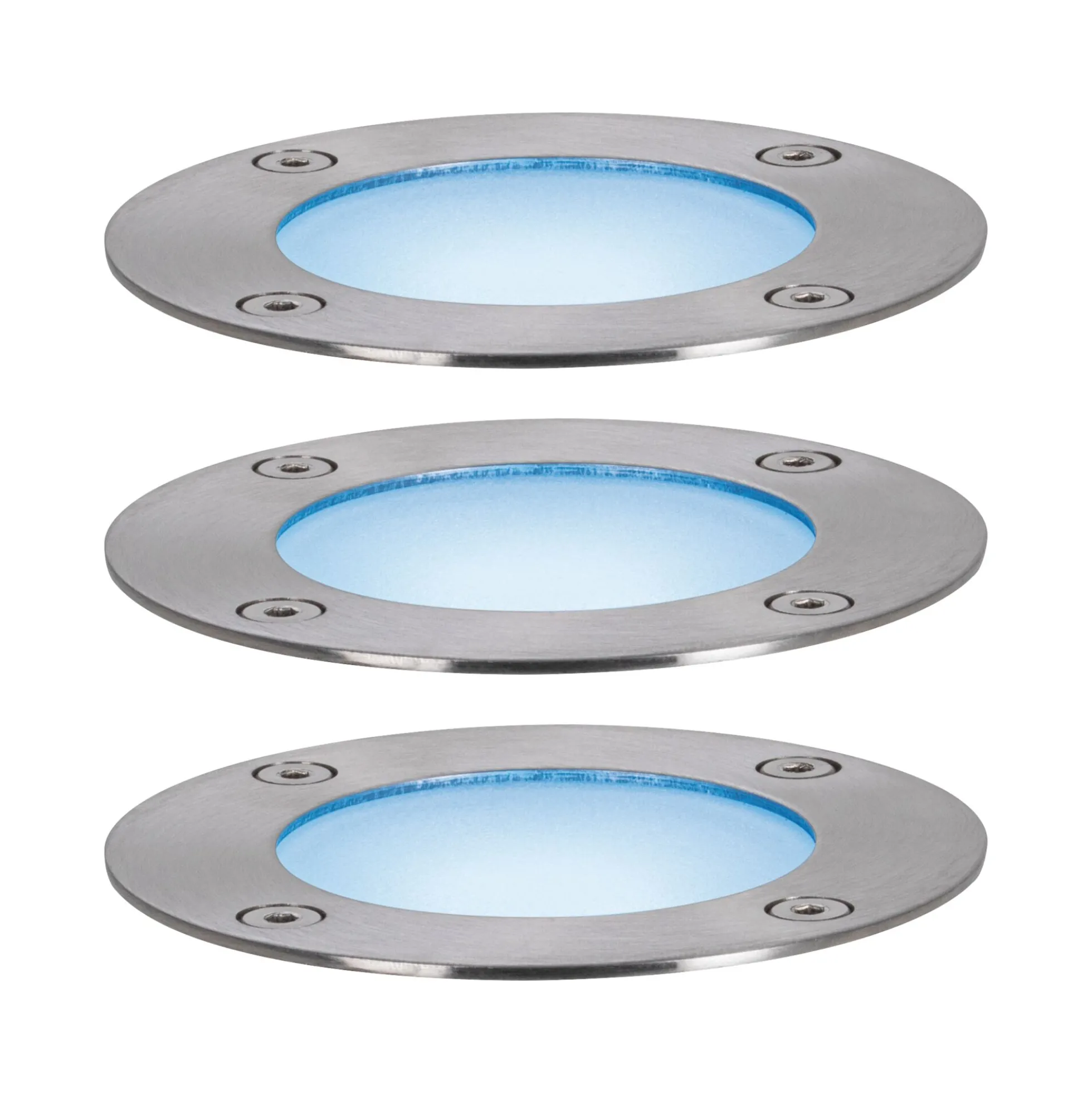 Plug & Shine LED Bodeneinbauleuchte Smart Home Zigbee 3.0 - RGBW Basisset