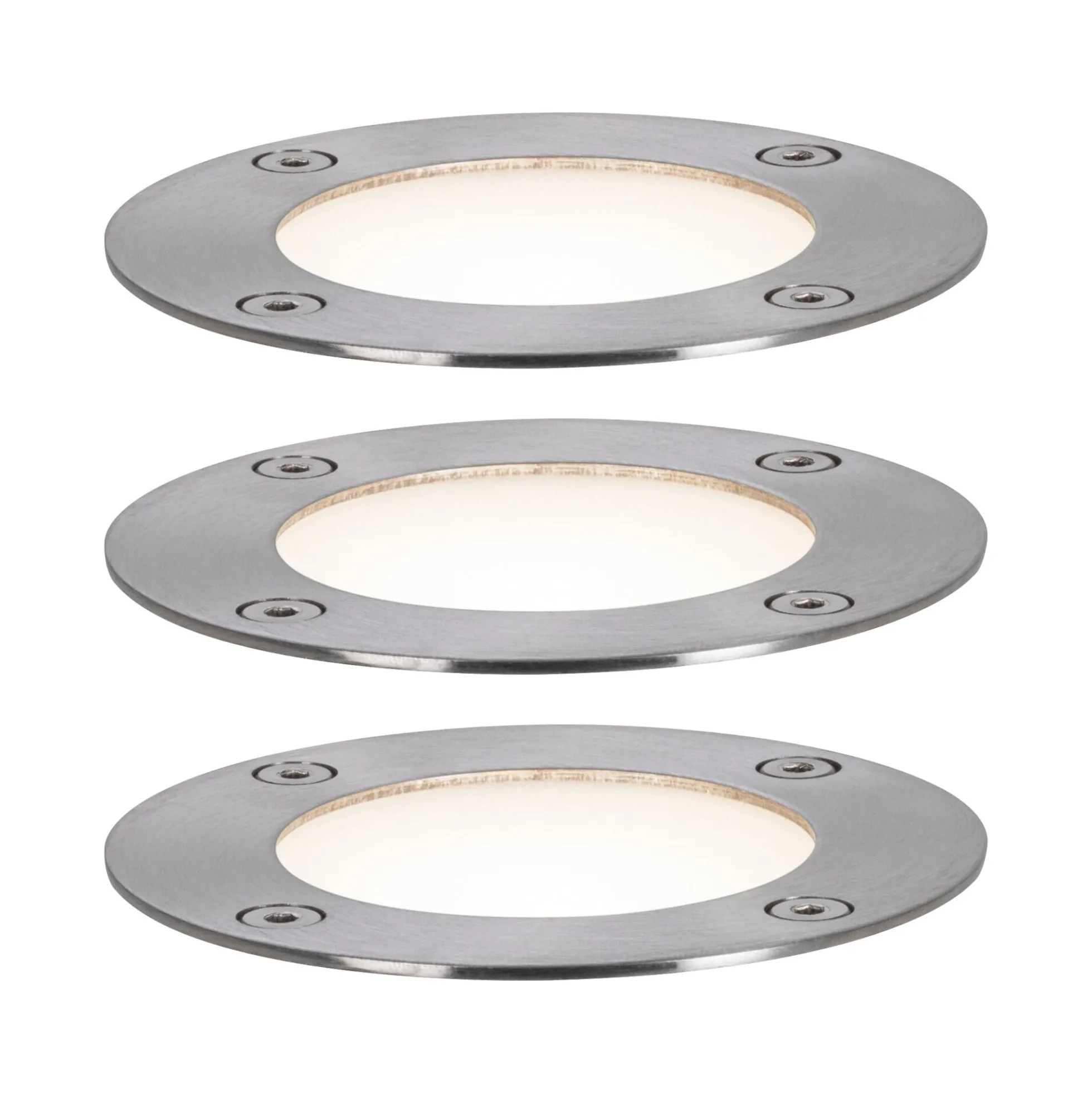 Plug & Shine LED Bodeneinbauleuchte Smart Home Zigbee 3.0 - RGBW Basisset