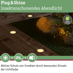 Plug & Shine LED Bodeneinbauleuchte - Floor Basisset Insektenfreundlich