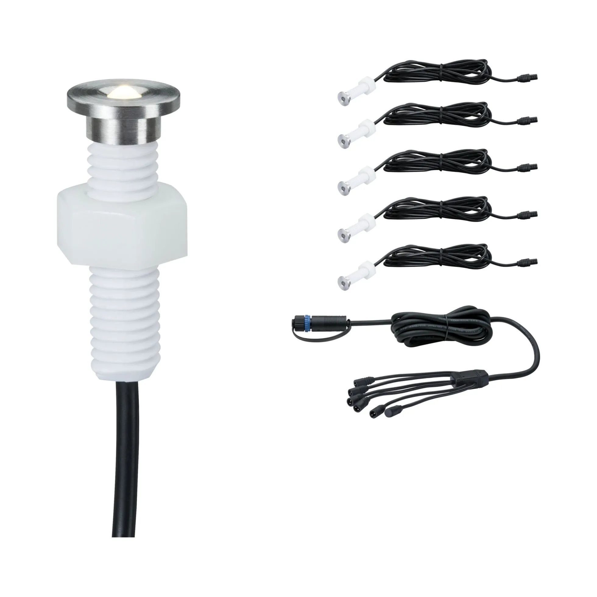 Plug & Shine LED Bodeneinbauleuchte - MicroPen II Erweiterungsset