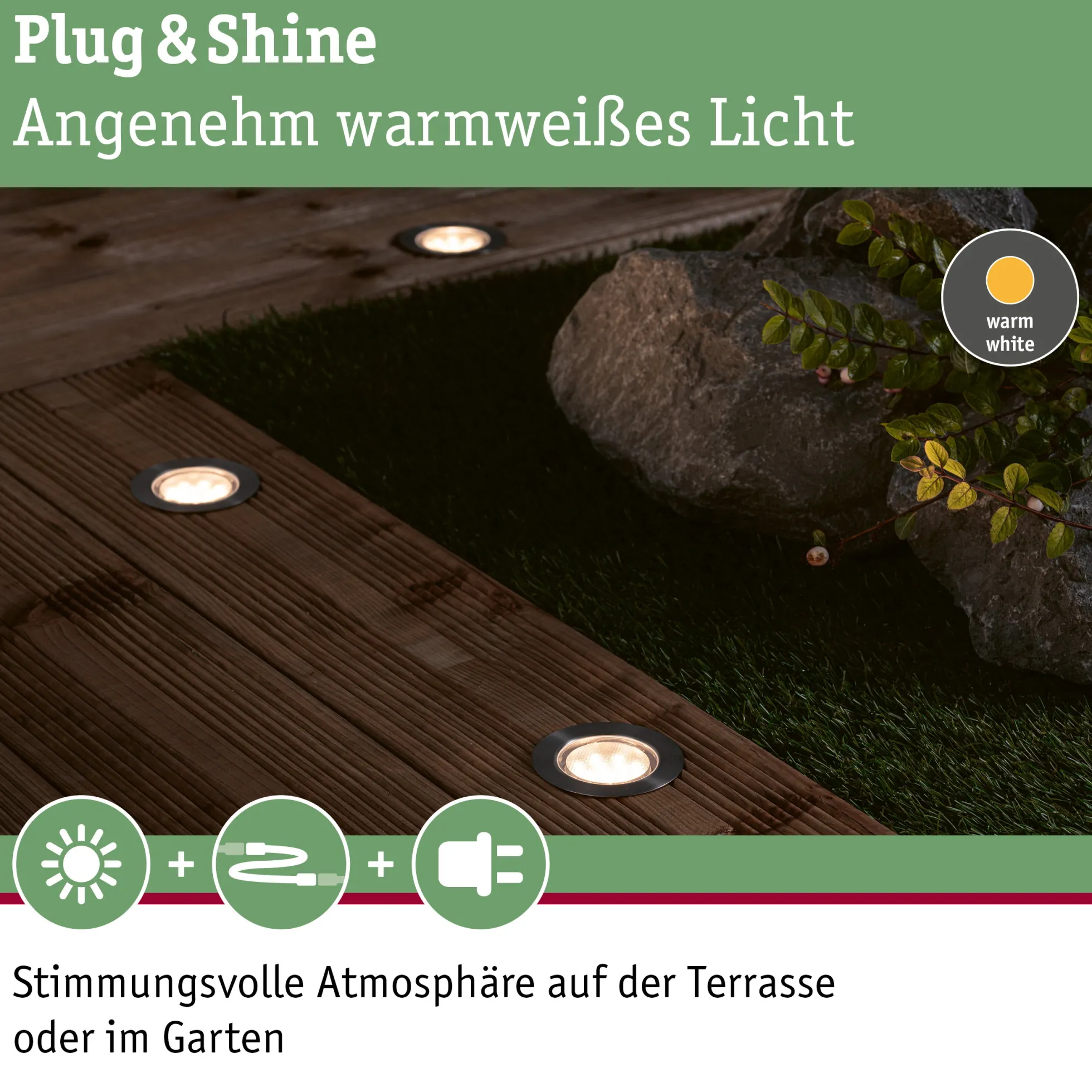 Plug & Shine LED Bodeneinbauleuchte - Floor Eco Basisset