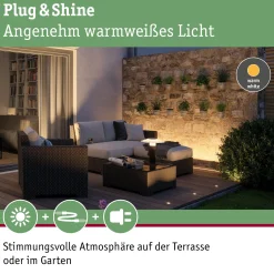 Plug & Shine LED Bodeneinbauleuchte - Lichtleiste