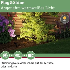 Plug & Shine LED Gartenstrahler - Sting Basisset