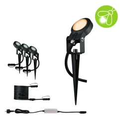 Plug & Shine LED Gartenstrahler - Sting Basisset insektenfreundlich