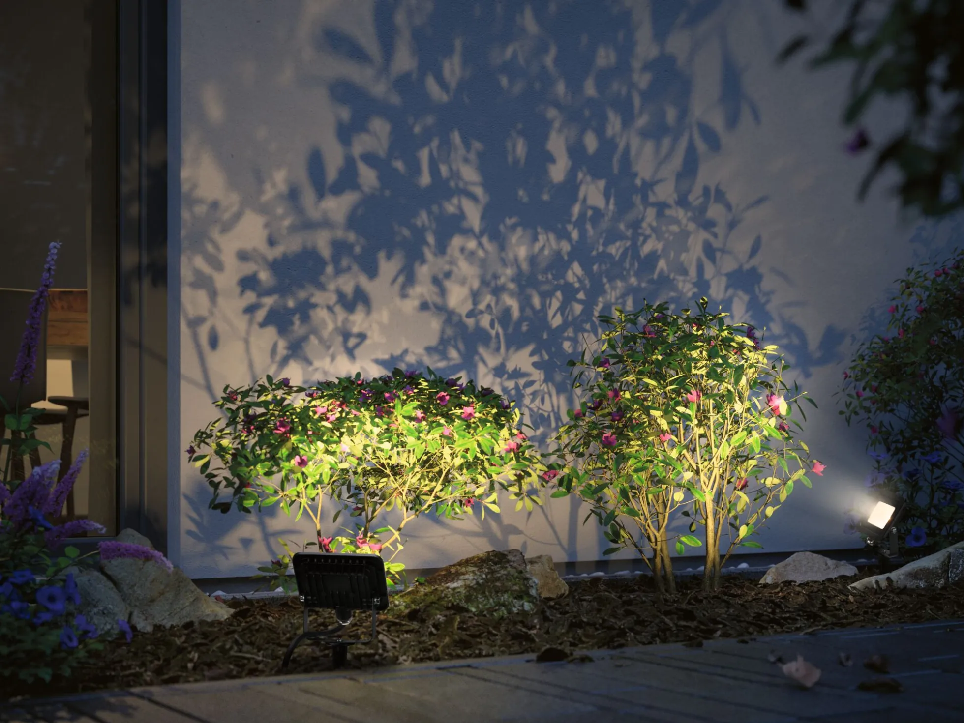 Plug & Shine LED Gartenstrahler - Fluter Einzelspot