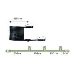 Plug & Shine LED Gartenstrahler Smart Home Zigbee 3.0 - Pike Basisset