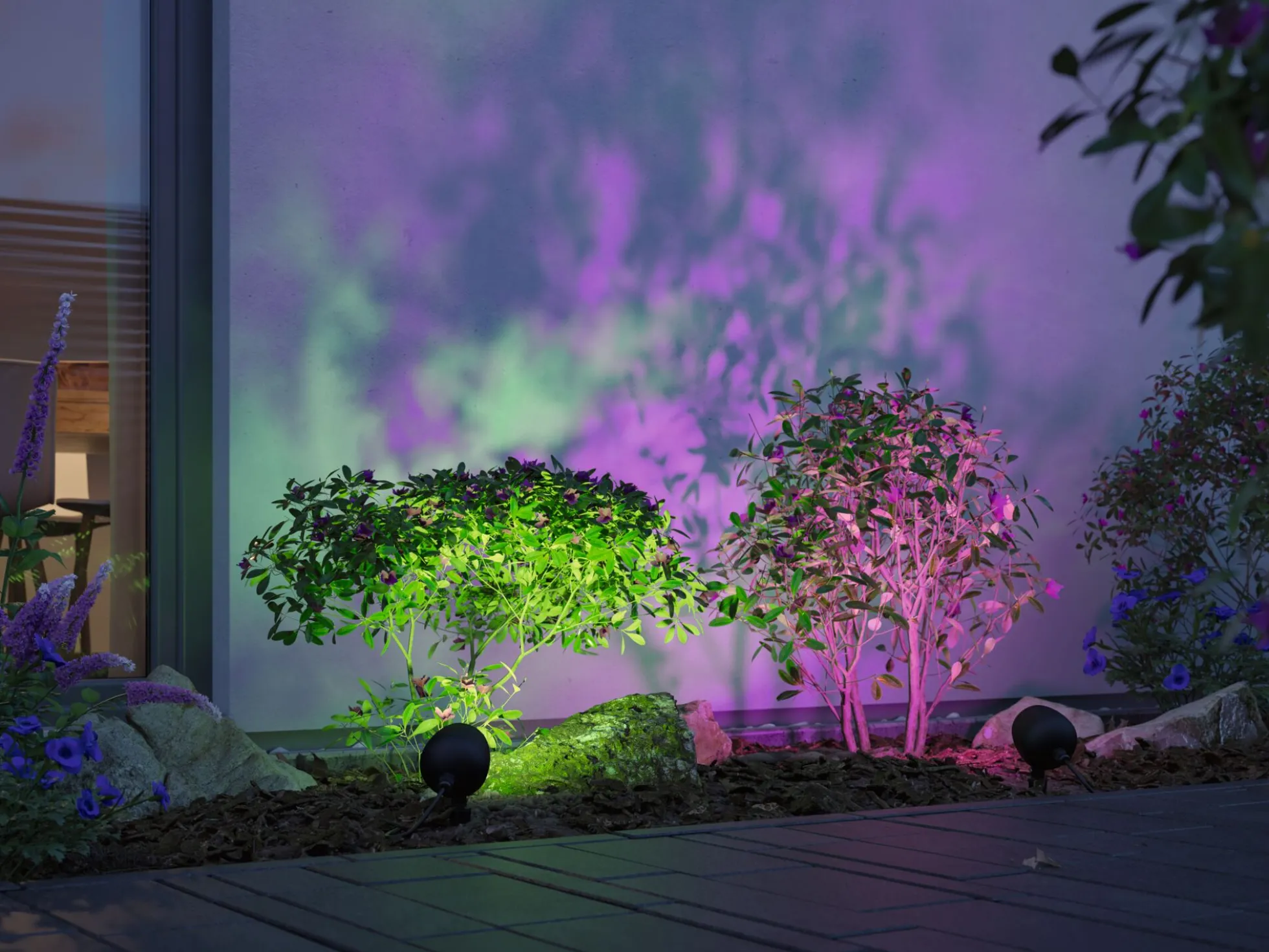 Plug & Shine LED Gartenstrahler Smart Home Zigbee 3.0 - Kikolo