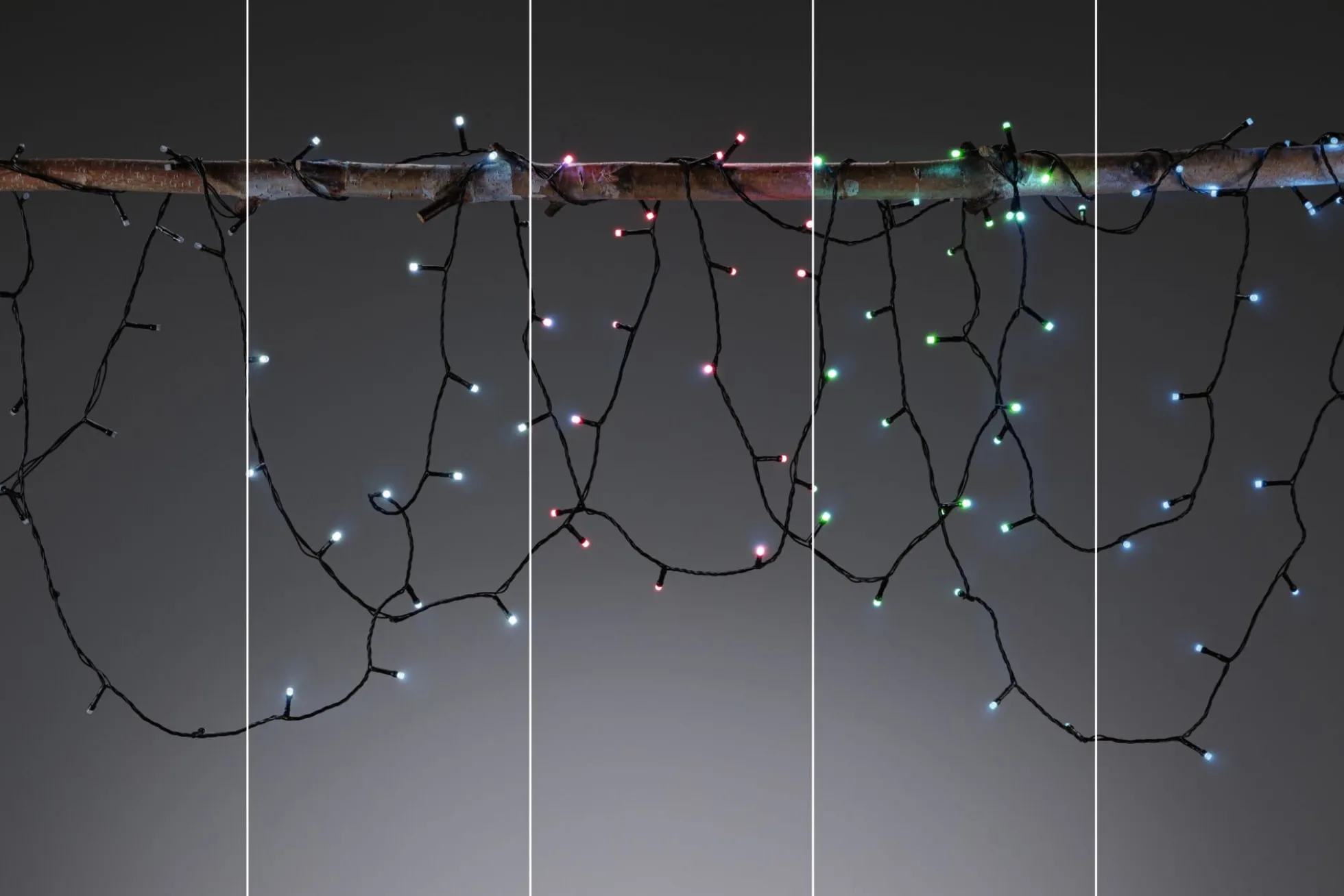 Plug & Shine LED Lichterkette - Yuna RGB 10m