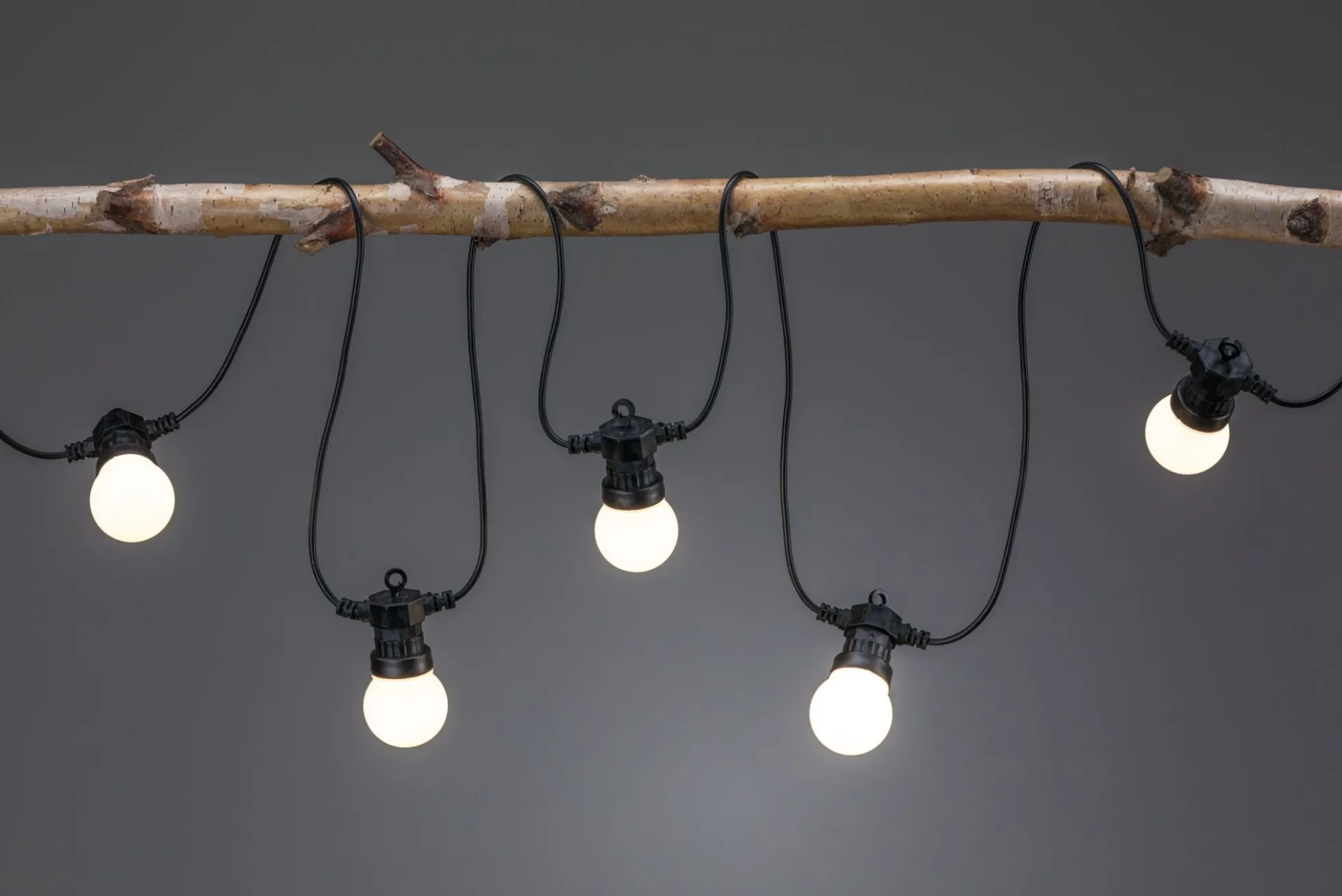 Plug & Shine LED Lichterkette - Warmweiß